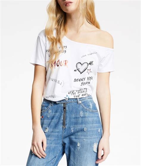 gucci tshirt con scritte donna